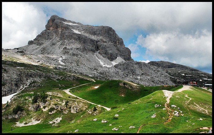 ...w Dolomitach...